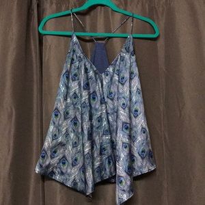 Peacock tank top